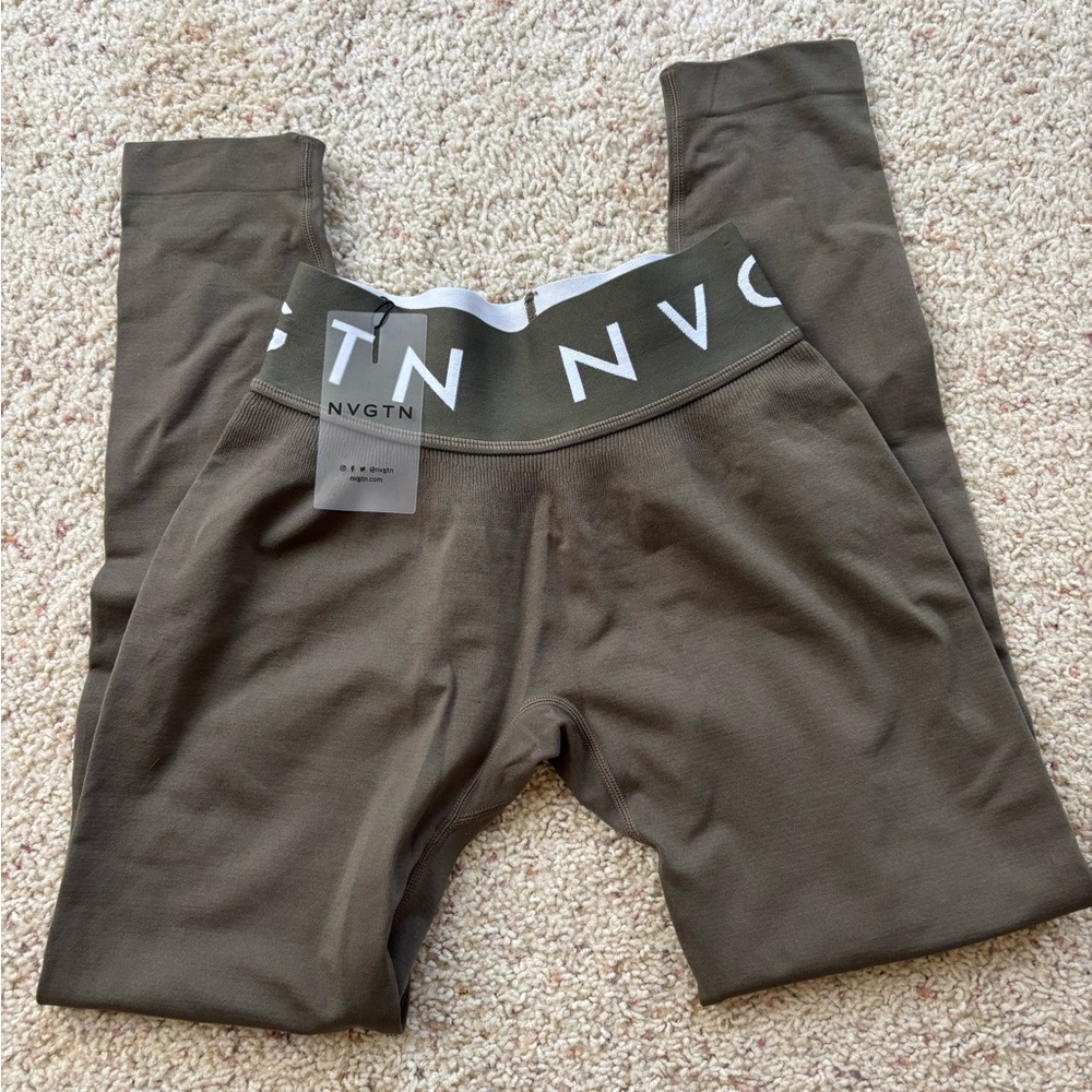 NVGTN  Olive Leggings NEW